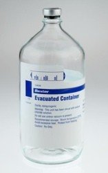 CONTAINER EVACUATED GLASS 250ML 12/CASE