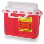 SHARPS CONTAINER BD 5.4 QT NEXT GENERATION RED EACH