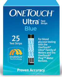 ONE TOUCH ULTRA BLUE TEST STRIPS 25/BOX