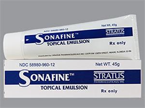 SONAFINE EMLULSION CREAM 45GM