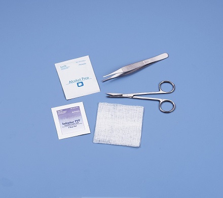 SUTURE REMOVAL TRAY DELUXE EACH