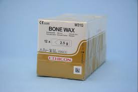 ETHICON BONE WAX 2.5GM  12/BOX
