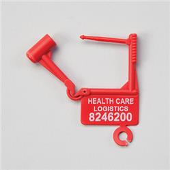 PADLOCK SECURITY SEALS RED NUMBERED