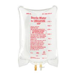 WATER FOR IRRIGATION 2000ML BAG 6/CASE