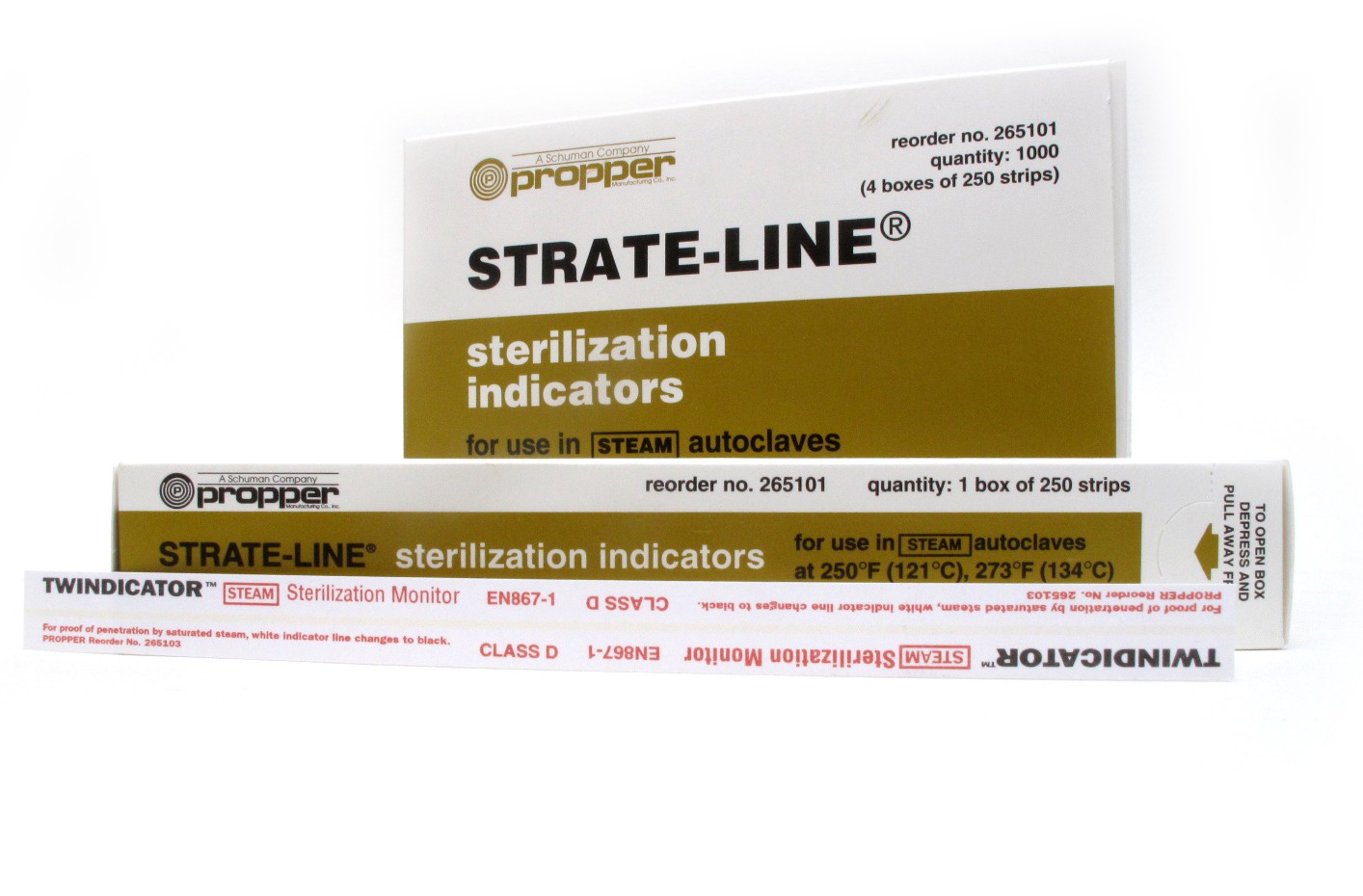 AUTOCLAVE INDICATOR STRATE LINE 250/BOX